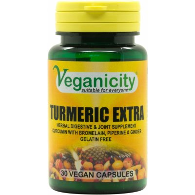 Veganicity Kurkumin Extra 30 kapslí – Hledejceny.cz