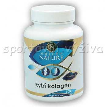 Golden Nature Rybí kolagen + vitamin C 100 kapslí