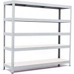 Trestles RH Regál 1500 x 1600 x 400 mm 5 polic šedá – Zboží Dáma