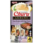 Churu Cat Luxury Tuna Recipe with King Prawn 4 x 14 g – Zboží Mobilmania