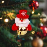 Family Vánoční ozdoba na stromeček Mikuláš se zvonečkem – Hledejceny.cz