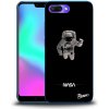 Pouzdro a kryt na mobilní telefon Honor Picasee silikonové Honor 10 - Astronaut Minimal čiré