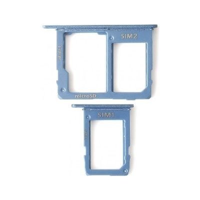 Držák SIM karty Samsung A600F modrý – Zboží Mobilmania