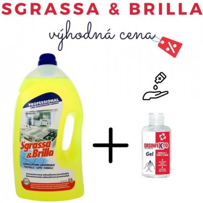 Sgrassa & Brilla Completo odmašťovač 5 l – HobbyKompas.cz