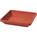 Plastia miska čtyřhranná Lotos 50 x 50 cm terakota – Zboží Dáma