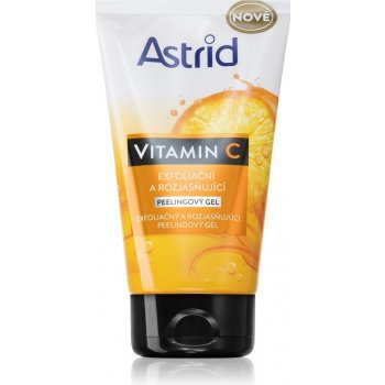 Astrid Vitamin C exfoliační a rozjasňující peelingový gel 150 ml