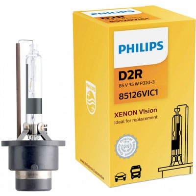 Philips Xenonová výbojka D2R XENON Vision 4400K | 85126VIC1 – Hledejceny.cz