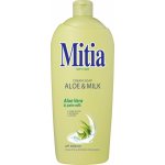 Mitia Aloe & Milk tekuté mýdlo náhradní náplň 1 l – Zboží Dáma