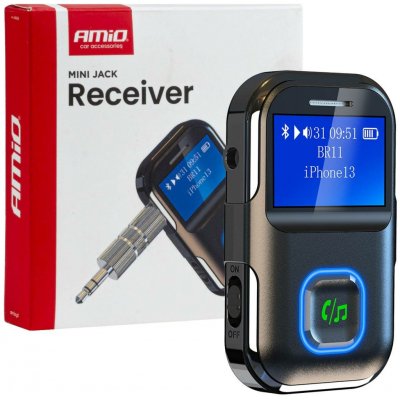 Bluetooth přijímač na mini jack LCD – Zboží Živě