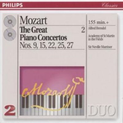 Mozart Wolfgang Amadeus - Great Piano Conc.Vol.2 CD – Zboží Mobilmania