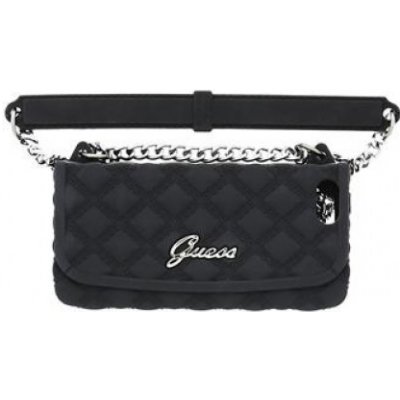 Pouzdro Guess Quilted Clutch Silikon iPhone 5/5S ružové