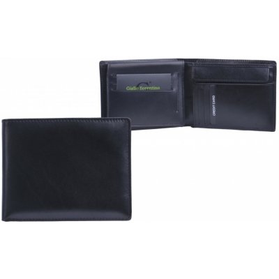 Il Giglio Pánská peněženka se zipem na drobné GF 011 černá – Zboží Mobilmania