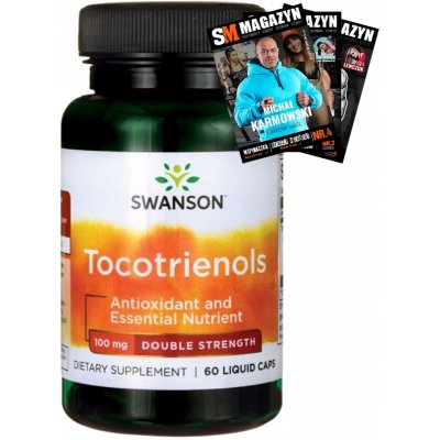 Swanson Tokotrienol Forte Delta Gold s Annatto 100 mg 60 kapslí – Hledejceny.cz