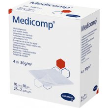 Medicomp sterilní 10 x 10 cm 25 x 2 ks