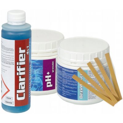 Clean Pool Tester chemie sada 1,5 kg – Zboží Dáma