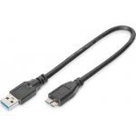 Digitus AK-300117-005-S, USB 3.0, USB A - Micro USB B, M / M, 0,5m – Hledejceny.cz