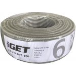 iGet iG6-UTP-PVC-100 CAT6 UTP PVC Eca, 100m – Hledejceny.cz