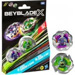 Beyblade X Dual Pack Knife Shinobi 4-80HN and Keel Shark 3-80F – Sleviste.cz
