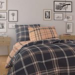 Kvalitex Povlečení NORDIC KÁRO 70x90 140x200 – Hledejceny.cz