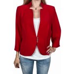 M.K.M dámské červené sako SABINA Červená – Zboží Dáma