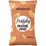 Allnature arašídy loupané pražené nesolené 1000 g – Hledejceny.cz