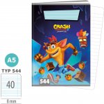 ARGUS Sešit A5 TYP 544 Crash Bandicoot – Sleviste.cz