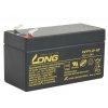 Olověná baterie Long F1 WP1,2-12 PBLO-12V001,2-F1A 12V 1,2Ah