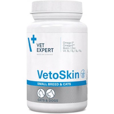 VetExpert VetoSkin Small Breed and Cats 60 kapslí – Sleviste.cz
