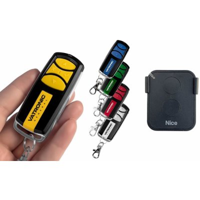 General NICE FLOR ERA, FLO4RE 4TX 433.92 mHz - Luxusní kovový 4 kanálový dálkový ovladač VATRONIC – Zboží Mobilmania