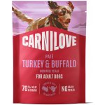 Carnilove Dog Paté Turkey & Buffalo with Rose Petals 300 g – Zbozi.Blesk.cz