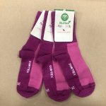 SURTEX ZIMNÍ MERINO PONOŽKY PRO DĚTI VÍNOVÉ/RŮŽOVÉ – Zbozi.Blesk.cz