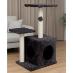 Aga Škrabadlo černé 30 x 45 x 70 cm – Zboží Dáma