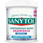 Sanytol dezinfekce odstraňovač skvrn zářivě bílá 450 g – HobbyKompas.cz
