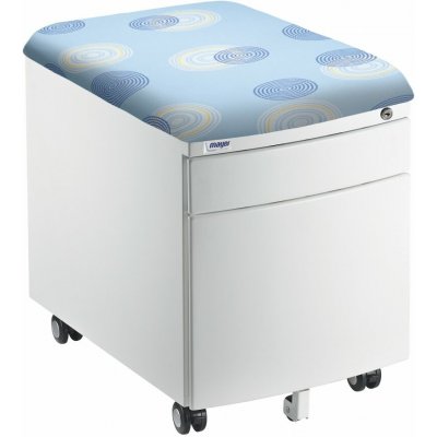 Mayer 32W8 26 092 bílý modré čalounění – Zboží Dáma