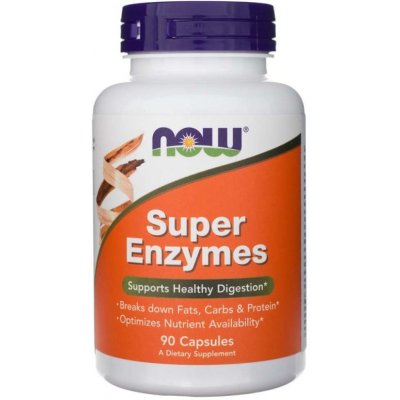 Now Foods Super enzymy 90 kapslí – Hledejceny.cz
