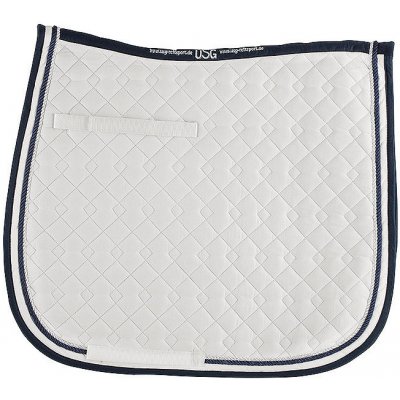 USG Dečka podsedlová prošívaná white navy – Zboží Mobilmania