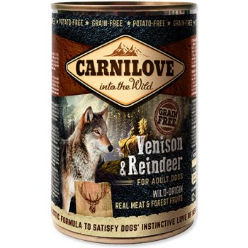 Carnilove Dog Wild Meat Venison & Reindeer 12 x 400 g
