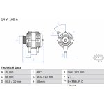 BOSCH generátor 0986083970