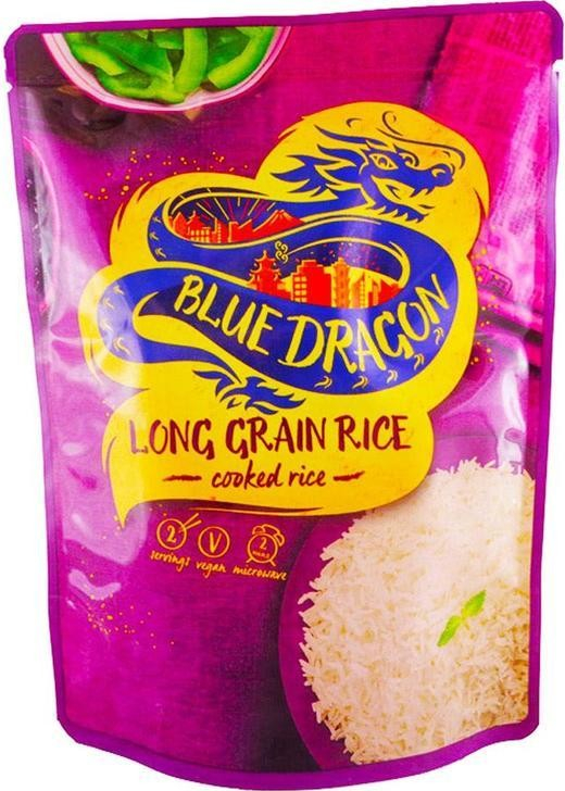 Specifikace Blue Dragon Dlouhozrnná rýže stačí ohřát 250 g - Heureka.cz