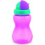 Canpol babies sportovní láhev se slámkou růžová 270 ml – Sleviste.cz