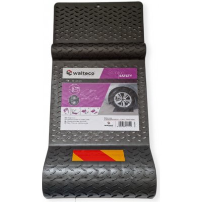 Walteco Parkovací plastová zarážka na podlahu, samolepící, šedá , 40300 – Hledejceny.cz