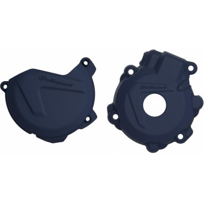 POLISPORT sada krytu alternátoru a spojky HUSQVARNA FE 250/350 14-16 barva světle modrá | Zboží Auto