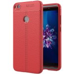 litchi pattern červený – Huawei P9 Lite 2017 / P8 Lite 2017 / Honor 8 Lite – Sleviste.cz