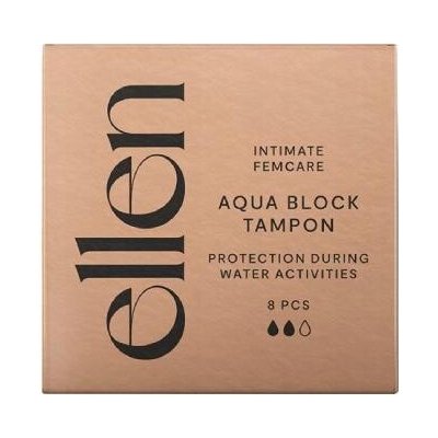 Ellen Aqua Block Tampon 8 ks – Zboží Dáma