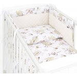 Mamo Tato Mantinel s povlečením 3D sada Velvet Vážka ecru/bílá 135 x 100 cm – Hledejceny.cz