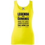 Dobrý Triko dámské tílko s potiskem Zrození legendy měsíce Citrónová – Zboží Mobilmania