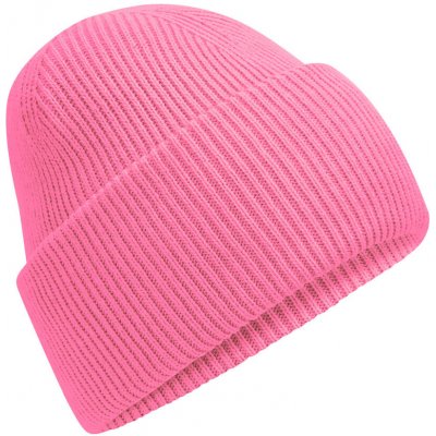 Beechfield čepice se širokou manžetou Beanie růžová – Hledejceny.cz