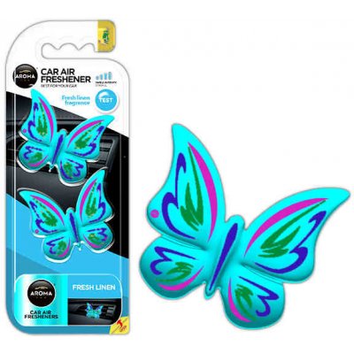 Aroma Car BUTTERFLY Fresh Linen – Hledejceny.cz