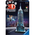 Ravensburger 3D puzzle svítící Empire State Building Noční edice 216 ks – Hledejceny.cz