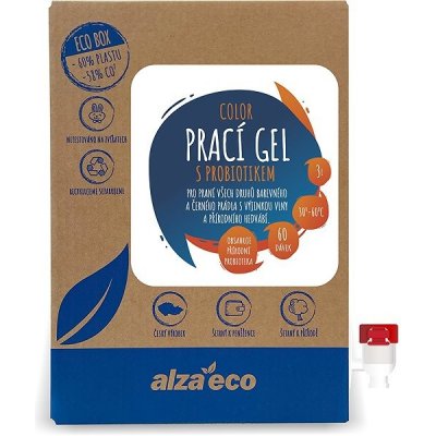 AlzaEco Prací gel Color s probiotikem 3 l 60 praní – Zboží Dáma